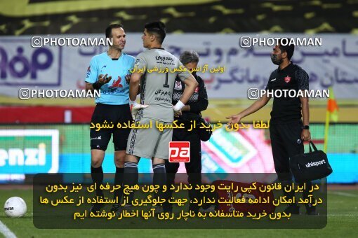 2045154, Isfahan, Iran, لیگ برتر فوتبال ایران، Persian Gulf Cup، Week 22، Second Leg، Sepahan 1 v 1 Persepolis on 2021/05/09 at Naghsh-e Jahan Stadium
