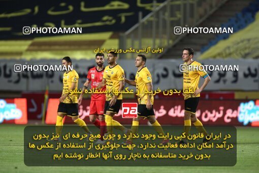 2045156, Isfahan, Iran, لیگ برتر فوتبال ایران، Persian Gulf Cup، Week 22، Second Leg، Sepahan 1 v 1 Persepolis on 2021/05/09 at Naghsh-e Jahan Stadium