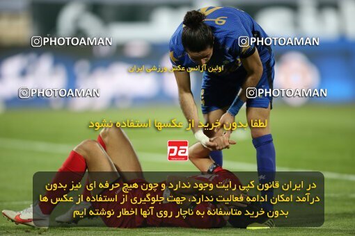 1996830, Tehran, Iran, لیگ برتر فوتبال ایران، Persian Gulf Cup، Week 23، Second Leg، Persepolis 1 v 0 Esteghlal on 2021/05/14 at Azadi Stadium
