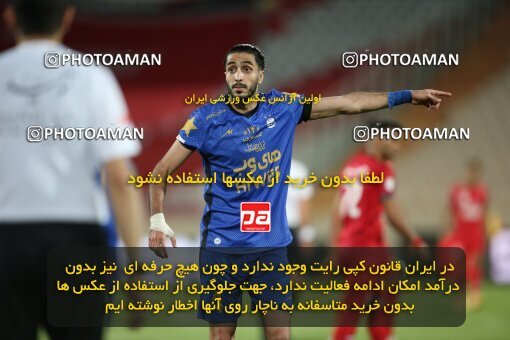 1996871, Tehran, Iran, لیگ برتر فوتبال ایران، Persian Gulf Cup، Week 23، Second Leg، Persepolis 1 v 0 Esteghlal on 2021/05/14 at Azadi Stadium