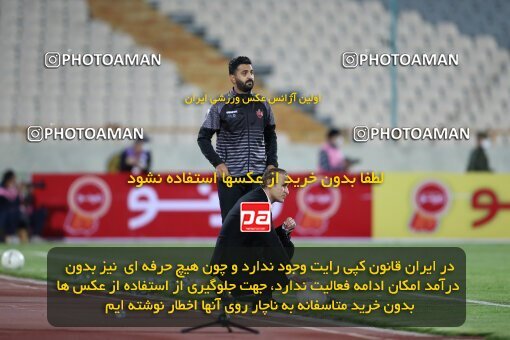 1996872, Tehran, Iran, لیگ برتر فوتبال ایران، Persian Gulf Cup، Week 23، Second Leg، Persepolis 1 v 0 Esteghlal on 2021/05/14 at Azadi Stadium