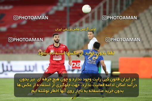 1996879, Tehran, Iran, لیگ برتر فوتبال ایران، Persian Gulf Cup، Week 23، Second Leg، Persepolis 1 v 0 Esteghlal on 2021/05/14 at Azadi Stadium