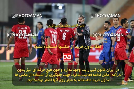 1996899, Tehran, Iran, لیگ برتر فوتبال ایران، Persian Gulf Cup، Week 23، Second Leg، Persepolis 1 v 0 Esteghlal on 2021/05/14 at Azadi Stadium