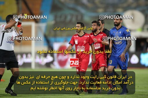 1996902, Tehran, Iran, لیگ برتر فوتبال ایران، Persian Gulf Cup، Week 23، Second Leg، Persepolis 1 v 0 Esteghlal on 2021/05/14 at Azadi Stadium