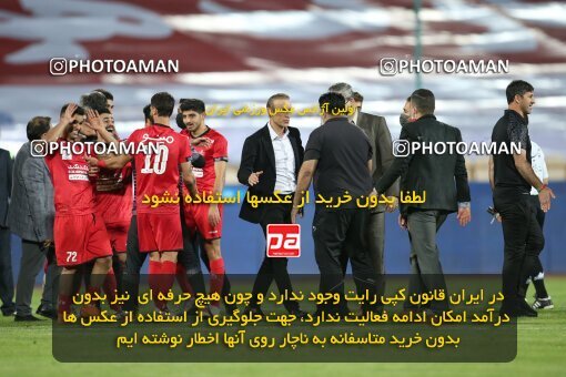 1996911, Tehran, Iran, لیگ برتر فوتبال ایران، Persian Gulf Cup، Week 23، Second Leg، Persepolis 1 v 0 Esteghlal on 2021/05/14 at Azadi Stadium