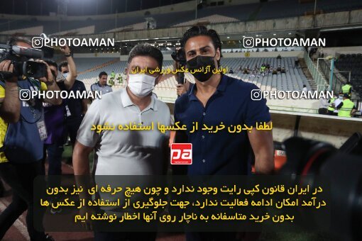 1947613, Tehran, Iran, لیگ برتر فوتبال ایران، Persian Gulf Cup، Week 24، Second Leg، Esteghlal 2 v 0 Gol Gohar Sirjan on 2021/06/25 at Azadi Stadium