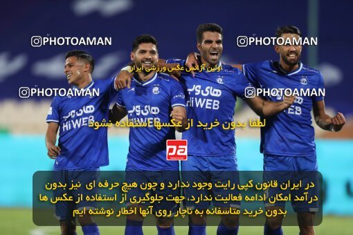 1947620, Tehran, Iran, لیگ برتر فوتبال ایران، Persian Gulf Cup، Week 24، Second Leg، Esteghlal 2 v 0 Gol Gohar Sirjan on 2021/06/25 at Azadi Stadium