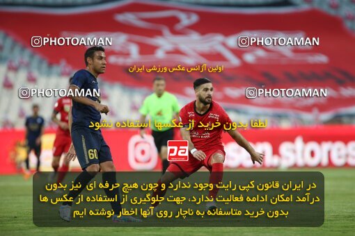 1992666, Tehran, Iran, لیگ برتر فوتبال ایران، Persian Gulf Cup، Week 25، Second Leg، Persepolis 3 v 1 Gol Gohar Sirjan on 2021/06/30 at Azadi Stadium