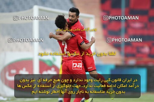 1997038, Tehran, Iran, لیگ برتر فوتبال ایران، Persian Gulf Cup، Week 25، Second Leg، Persepolis 3 v 1 Gol Gohar Sirjan on 2021/06/30 at Azadi Stadium