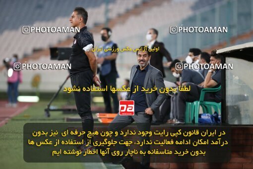 1997058, Tehran, Iran, لیگ برتر فوتبال ایران، Persian Gulf Cup، Week 25، Second Leg، Persepolis 3 v 1 Gol Gohar Sirjan on 2021/06/30 at Azadi Stadium