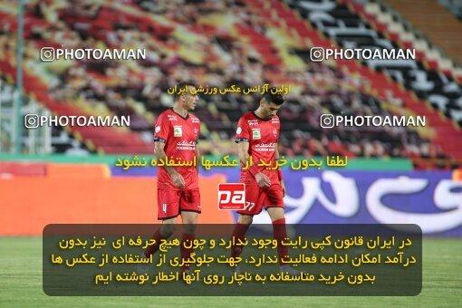 1997085, Tehran, Iran, لیگ برتر فوتبال ایران، Persian Gulf Cup، Week 25، Second Leg، Persepolis 3 v 1 Gol Gohar Sirjan on 2021/06/30 at Azadi Stadium
