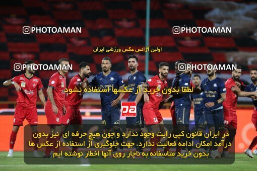 1997099, Tehran, Iran, لیگ برتر فوتبال ایران، Persian Gulf Cup، Week 25، Second Leg، Persepolis 3 v 1 Gol Gohar Sirjan on 2021/06/30 at Azadi Stadium