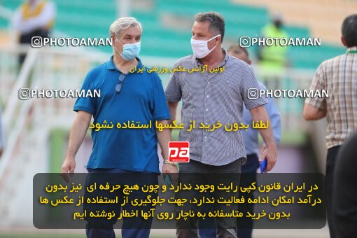 1947745, Tehran, Iran, لیگ برتر فوتبال ایران، Persian Gulf Cup، Week 27، Second Leg، Saipa 0 v 2 Esteghlal on 2021/07/10 at Shahid Dastgerdi Stadium