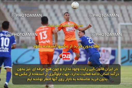1947749, Tehran, Iran, لیگ برتر فوتبال ایران، Persian Gulf Cup، Week 27، Second Leg، Saipa 0 v 2 Esteghlal on 2021/07/10 at Shahid Dastgerdi Stadium