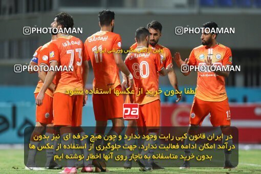 1947768, Sirjan, Iran, لیگ برتر فوتبال ایران، Persian Gulf Cup، Week 28، Second Leg، 2021/07/20، Gol Gohar Sirjan 1 - 0 Saipa