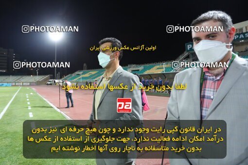 1947777, Tehran, Iran, لیگ برتر فوتبال ایران، Persian Gulf Cup، Week 29، Second Leg، Saipa 1 v 0 Aluminium Arak on 2021/07/25 at Shahid Dastgerdi Stadium