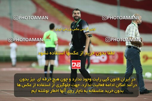 1992852, Tehran, Iran, لیگ برتر فوتبال ایران، Persian Gulf Cup، Week 29، Second Leg، Persepolis 3 v 1 Tractor Sazi on 2021/07/25 at Azadi Stadium