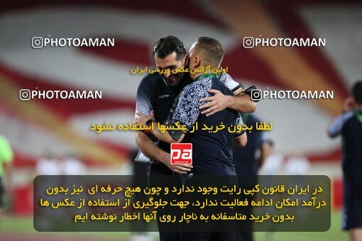 1992864, Tehran, Iran, لیگ برتر فوتبال ایران، Persian Gulf Cup، Week 29، Second Leg، Persepolis 3 v 1 Tractor Sazi on 2021/07/25 at Azadi Stadium
