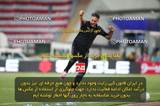 1993045, Tehran, Iran, لیگ برتر فوتبال ایران، Persian Gulf Cup، Week 29، Second Leg، Persepolis 3 v 1 Tractor Sazi on 2021/07/25 at Azadi Stadium