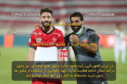 1993066, Tehran, Iran, لیگ برتر فوتبال ایران، Persian Gulf Cup، Week 29، Second Leg، Persepolis 3 v 1 Tractor Sazi on 2021/07/25 at Azadi Stadium