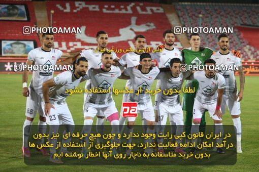 1997323, Tehran, Iran, لیگ برتر فوتبال ایران، Persian Gulf Cup، Week 29، Second Leg، Persepolis 3 v 1 Tractor Sazi on 2021/07/25 at Azadi Stadium