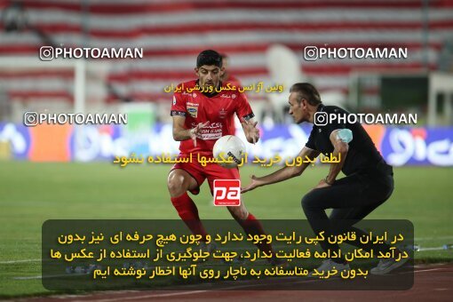 1997324, Tehran, Iran, لیگ برتر فوتبال ایران، Persian Gulf Cup، Week 29، Second Leg، Persepolis 3 v 1 Tractor Sazi on 2021/07/25 at Azadi Stadium