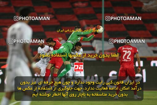 1997330, Tehran, Iran, لیگ برتر فوتبال ایران، Persian Gulf Cup، Week 29، Second Leg، Persepolis 3 v 1 Tractor Sazi on 2021/07/25 at Azadi Stadium
