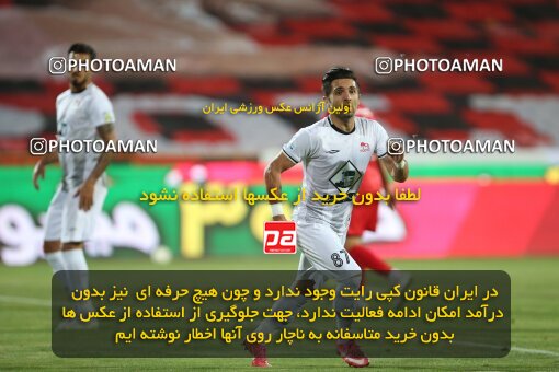 1997335, Tehran, Iran, لیگ برتر فوتبال ایران، Persian Gulf Cup، Week 29، Second Leg، Persepolis 3 v 1 Tractor Sazi on 2021/07/25 at Azadi Stadium