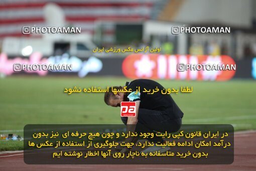 1997341, Tehran, Iran, لیگ برتر فوتبال ایران، Persian Gulf Cup، Week 29، Second Leg، Persepolis 3 v 1 Tractor Sazi on 2021/07/25 at Azadi Stadium