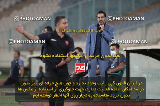 1997343, Tehran, Iran, لیگ برتر فوتبال ایران، Persian Gulf Cup، Week 29، Second Leg، Persepolis 3 v 1 Tractor Sazi on 2021/07/25 at Azadi Stadium