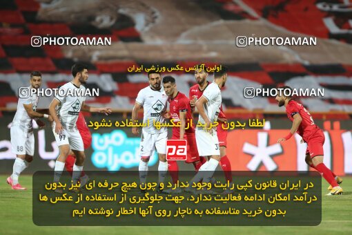 1997351, Tehran, Iran, لیگ برتر فوتبال ایران، Persian Gulf Cup، Week 29، Second Leg، Persepolis 3 v 1 Tractor Sazi on 2021/07/25 at Azadi Stadium