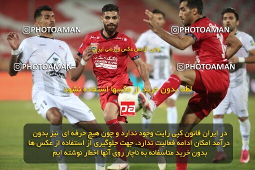1997355, Tehran, Iran, لیگ برتر فوتبال ایران، Persian Gulf Cup، Week 29، Second Leg، Persepolis 3 v 1 Tractor Sazi on 2021/07/25 at Azadi Stadium