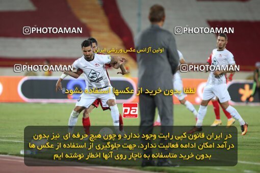 1997358, Tehran, Iran, لیگ برتر فوتبال ایران، Persian Gulf Cup، Week 29، Second Leg، Persepolis 3 v 1 Tractor Sazi on 2021/07/25 at Azadi Stadium