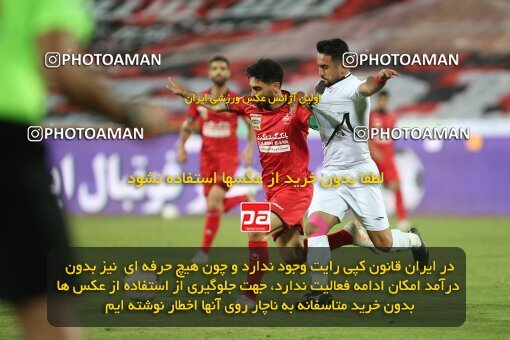 1997371, لیگ برتر فوتبال ایران، Persian Gulf Cup، Week 29، Second Leg، 2021/07/25، Tehran، Azadi Stadium، Persepolis 3 - ۱ Tractor Sazi
