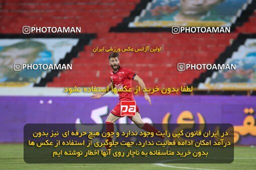 1997378, Tehran, Iran, لیگ برتر فوتبال ایران، Persian Gulf Cup، Week 29، Second Leg، Persepolis 3 v 1 Tractor Sazi on 2021/07/25 at Azadi Stadium