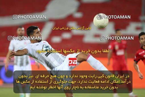 1997381, لیگ برتر فوتبال ایران، Persian Gulf Cup، Week 29، Second Leg، 2021/07/25، Tehran، Azadi Stadium، Persepolis 3 - ۱ Tractor Sazi
