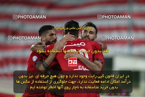 1997386, Tehran, Iran, لیگ برتر فوتبال ایران، Persian Gulf Cup، Week 29، Second Leg، Persepolis 3 v 1 Tractor Sazi on 2021/07/25 at Azadi Stadium