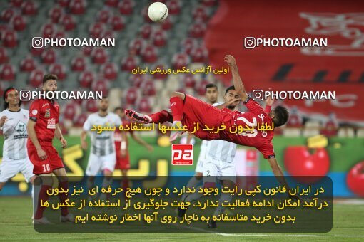 1997390, لیگ برتر فوتبال ایران، Persian Gulf Cup، Week 29، Second Leg، 2021/07/25، Tehran، Azadi Stadium، Persepolis 3 - ۱ Tractor Sazi