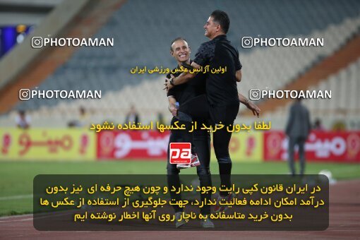 1997405, Tehran, Iran, لیگ برتر فوتبال ایران، Persian Gulf Cup، Week 29، Second Leg، Persepolis 3 v 1 Tractor Sazi on 2021/07/25 at Azadi Stadium