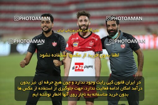 1997410, Tehran, Iran, لیگ برتر فوتبال ایران، Persian Gulf Cup، Week 29، Second Leg، Persepolis 3 v 1 Tractor Sazi on 2021/07/25 at Azadi Stadium