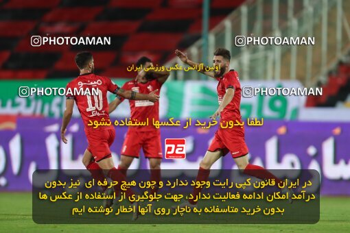 1947791, Tehran, Iran, لیگ برتر فوتبال ایران، Persian Gulf Cup، Week 29، Second Leg، Persepolis 3 v 1 Tractor Sazi on 2021/07/25 at Azadi Stadium