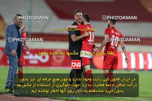 1947797, Tehran, Iran, لیگ برتر فوتبال ایران، Persian Gulf Cup، Week 29، Second Leg، Persepolis 3 v 1 Tractor Sazi on 2021/07/25 at Azadi Stadium