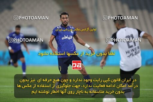 1948722, Tehran, Iran, لیگ برتر فوتبال ایران، Persian Gulf Cup، Week 1، First Leg، Esteghlal 1 v 0 Havadar S.C. on 2021/10/20 at Azadi Stadium