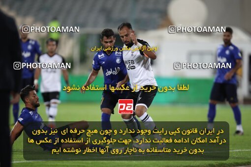1948724, لیگ برتر فوتبال ایران، Persian Gulf Cup، Week 1، First Leg، 2021/10/20، Tehran، Azadi Stadium، Esteghlal 1 - 0 Havadar S.C.