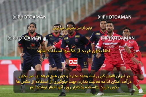 1997461, Tehran, Iran, لیگ برتر فوتبال ایران، Persian Gulf Cup، Week 2، First Leg، Persepolis 2 v 1 Nassaji Qaemshahr on 2021/10/27 at Azadi Stadium