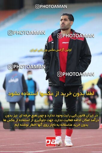 1997782, لیگ برتر فوتبال ایران، Persian Gulf Cup، Week 8، First Leg، 2021/12/04، Tehran، Azadi Stadium، Esteghlal 0 - 0 Persepolis