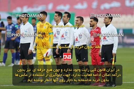 1916460, Tehran, Iran, لیگ برتر فوتبال ایران، Persian Gulf Cup، Week 8، First Leg، Esteghlal 0 v 0 Persepolis on 2021/12/04 at Azadi Stadium