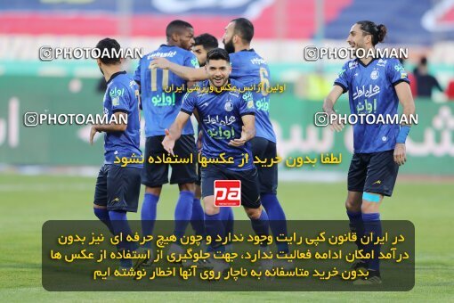 1916468, Tehran, Iran, لیگ برتر فوتبال ایران، Persian Gulf Cup، Week 8، First Leg، Esteghlal 0 v 0 Persepolis on 2021/12/04 at Azadi Stadium