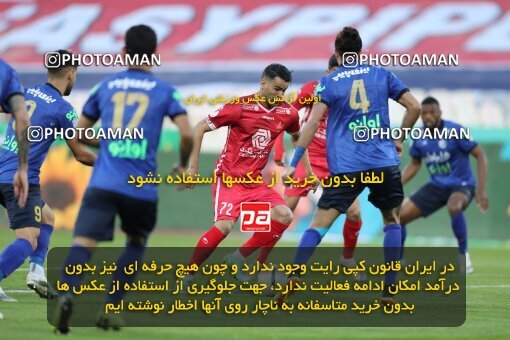 1916469, Tehran, Iran, لیگ برتر فوتبال ایران، Persian Gulf Cup، Week 8، First Leg، Esteghlal 0 v 0 Persepolis on 2021/12/04 at Azadi Stadium