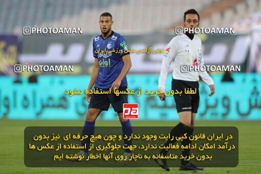 1916501, Tehran, Iran, لیگ برتر فوتبال ایران، Persian Gulf Cup، Week 8، First Leg، Esteghlal 0 v 0 Persepolis on 2021/12/04 at Azadi Stadium
